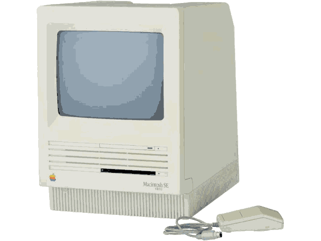 A Macintosh SE