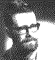 low resolution, monochrome image of Edsger Dijkstra taken from https://alchetron.com/Edsger-W-Dijkstra